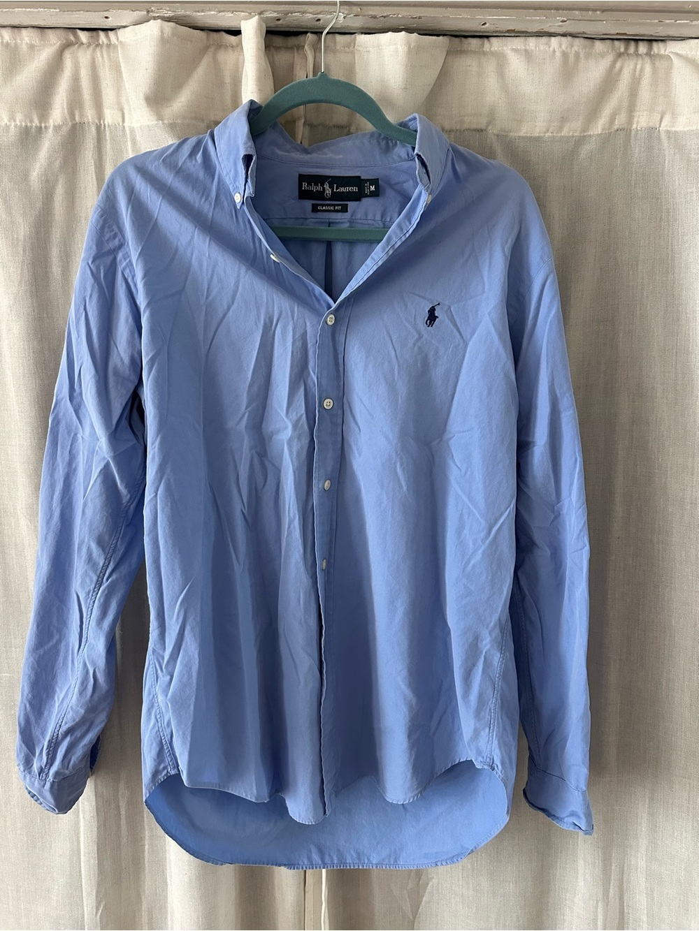 Ralph Lauren Light Blue Button-Down Oxford Shirt